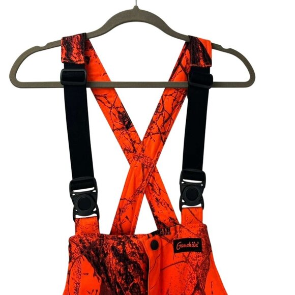 Gamehide Men's 2XL Hunter Hide Orange Taked North Camo Hunting Overalls - Picture 14 of 16